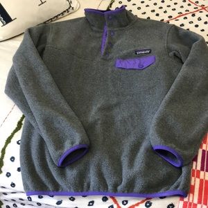 Patagonia snap-T synchilla pullover